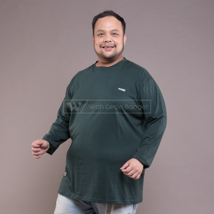 WGB Kaos Basic Panjang Pria Bigsize Super Jumbo XL XXL XXXL