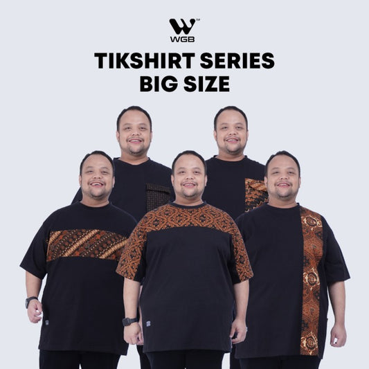 WGB Kaos Batik Tikshirt Series Pria Big Size Ukuran Jumbo XXL XXXL