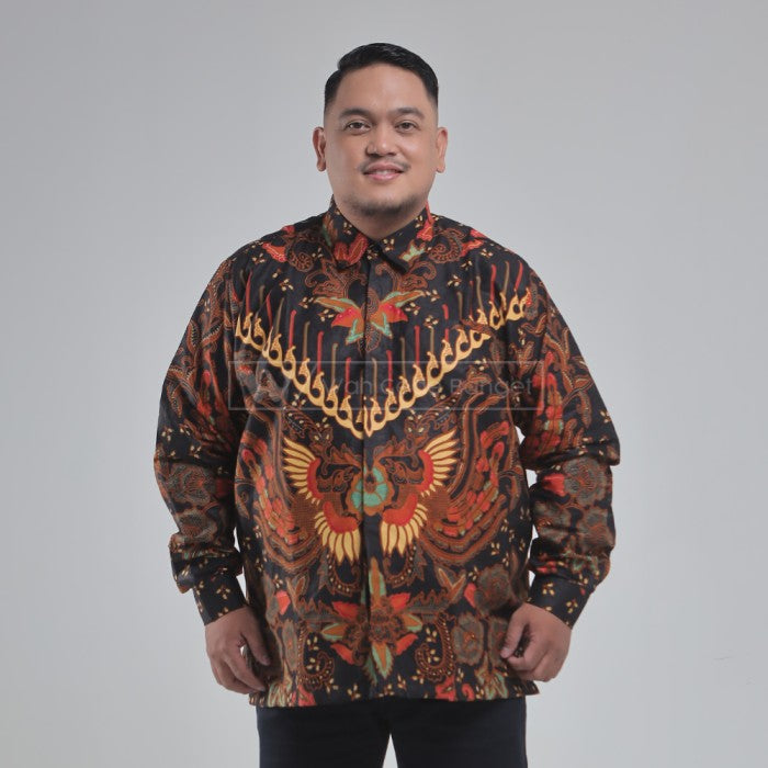 Batik Pria Exclusive Lengan Panjang Big Size Ukuran Besar XXL XXXL