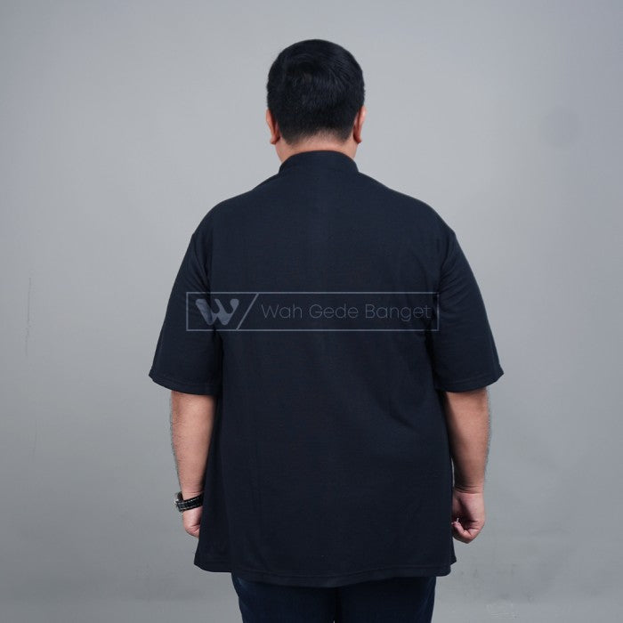 WGB Kemeja Basic Pique Pria Big Size Ukuran Jumbo XXL XXXL