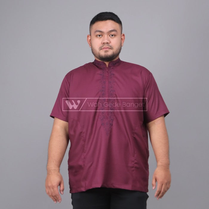 WGB Koko Pendek Basic Pria Big Size Ukuran Jumbo XL XXL