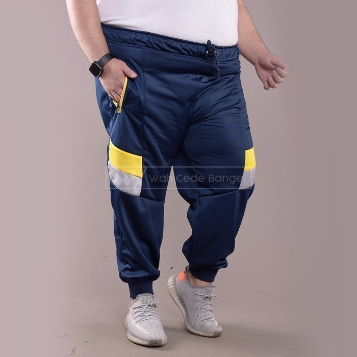 WGB Celana Jogger Color Blocked Pria Bigsize Ukuran Besar Jumbo XL XXL