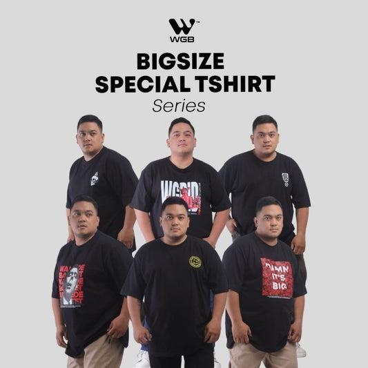 WGB Kaos Printed Jumbo Pria Big Size Ukuran Besar XXL XXXL