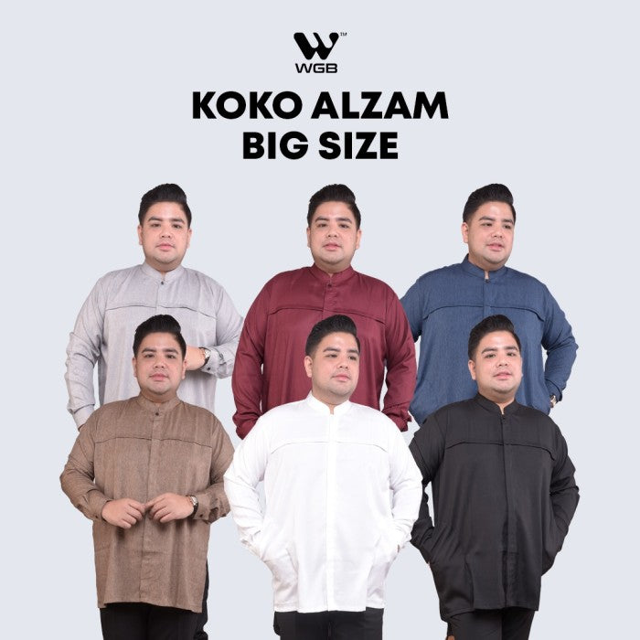 WGB Koko Panjang Basic Pria Big Size Ukuran Jumbo BigBro XXL XXXL