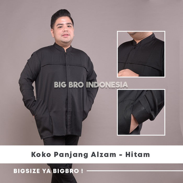 BigBro Koko Panjang Basic Pria Big Size Ukuran Jumbo XXL XXXL