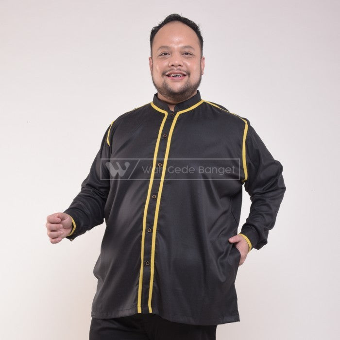 Abraham Kemeja Koko Muslim Pria Jumbo Big Size XXL XXXL WGB