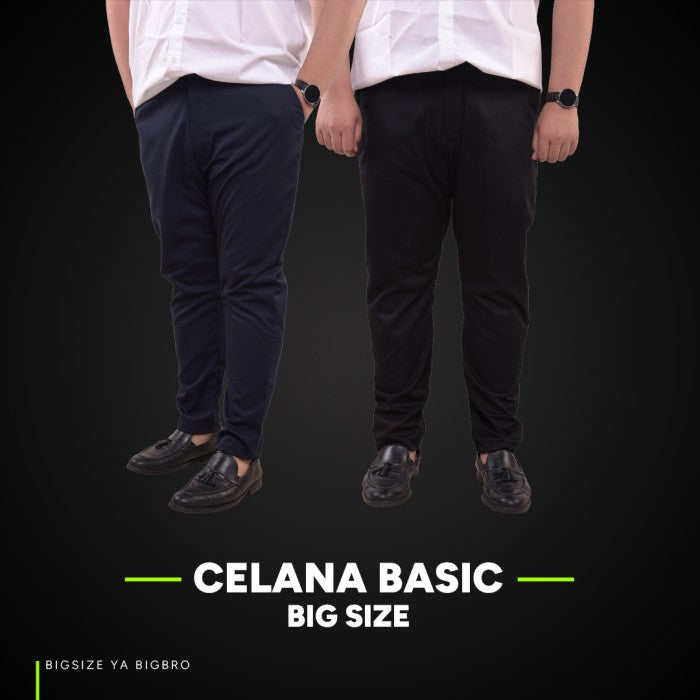 BigBro Celana Panjang Basic BigSize BIG BRO Ukuran Besar XL XXL XXXL