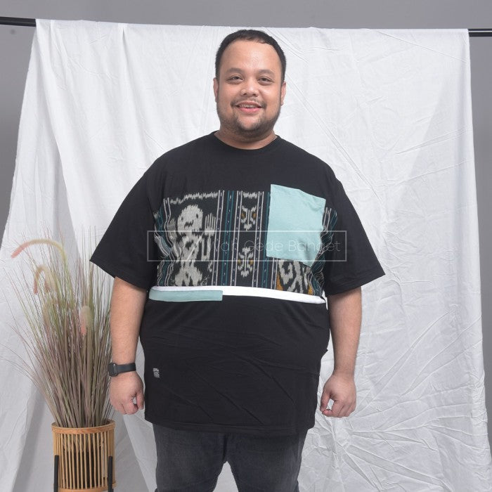 WGB Kaos Tenun Pria Big Size Ukuran Jumbo XXL XXXL