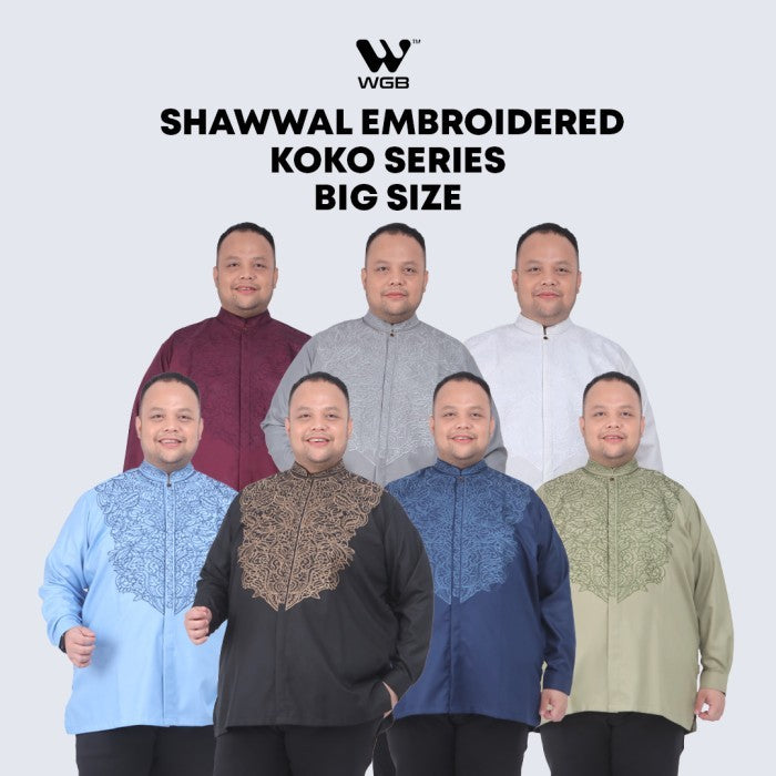 WGB Koko Panjang Pria Big Size Ukuran Jumbo XL XXL XXXL