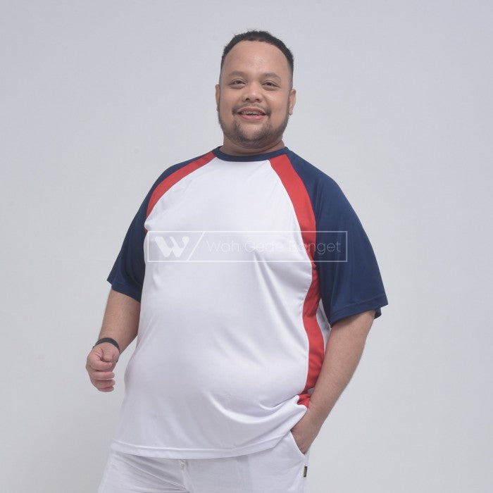 WGB Kaos Olahraga Active Wear Pria Big Size Ukuran Besar Jumbo XL XXL