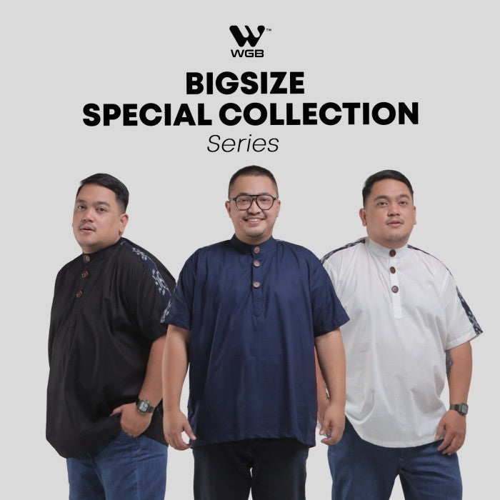 WGB Kemeja Pria Big Size Special Collection Jumbo XL XXL