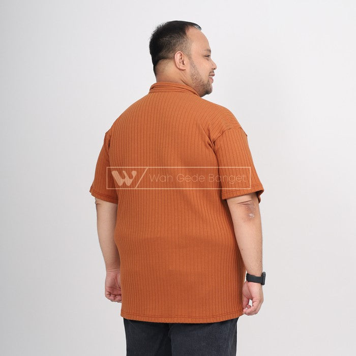 WGB Kaos Polo Knit Pria Big Size Ukuran Jumbo XXL XXXL