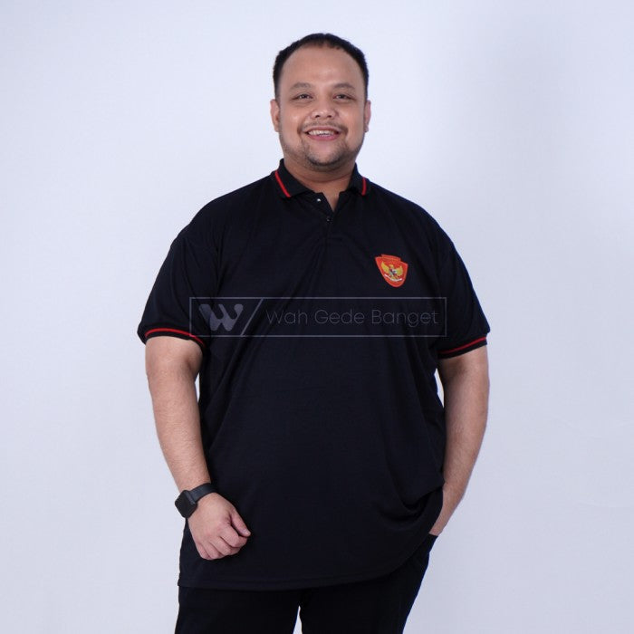 WGB Kaos Polo Quick Dry Garuda Pria Big Size Ukuran Jumbo XXL XXXL