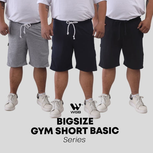 WGB Celana Pendek Gym Basic Olahraga Big Size Jumbo XXL XXXL