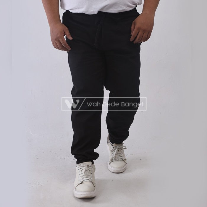 WGB Celana Chino Jogger Basic Jumbo Big Size Ukuran Besar XXL XXXL