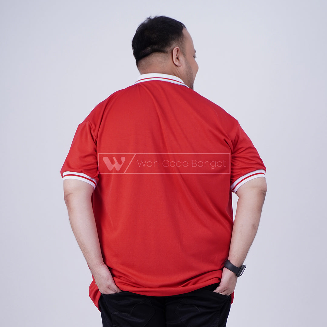 WGB Kaos Polo Quick Dry Garuda Pria Big Size Ukuran Jumbo XXL XXXL