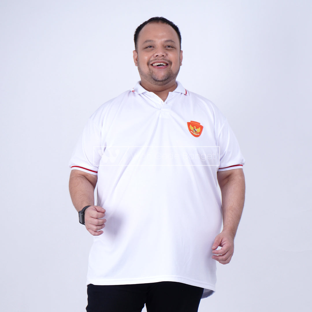 WGB Kaos Polo Quick Dry Garuda Pria Big Size Ukuran Jumbo XXL XXXL