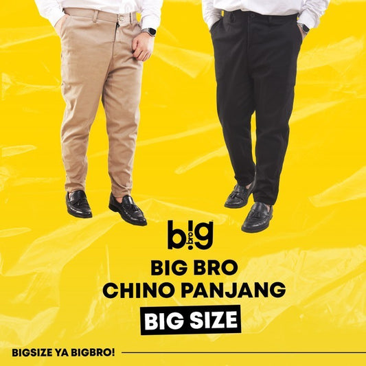 BigBro Celana Chino Basic BigSize Ukuran Besar XXL XXXL