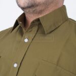 Kemeja Casual Safari Bush Khaki Bigsize Jumbo Pria Ukuran XL XXL - Image 3