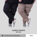 Celana Cargo Panjang Big Size Ukuran Besar Jumbo XXL XXXL GDE WGB
