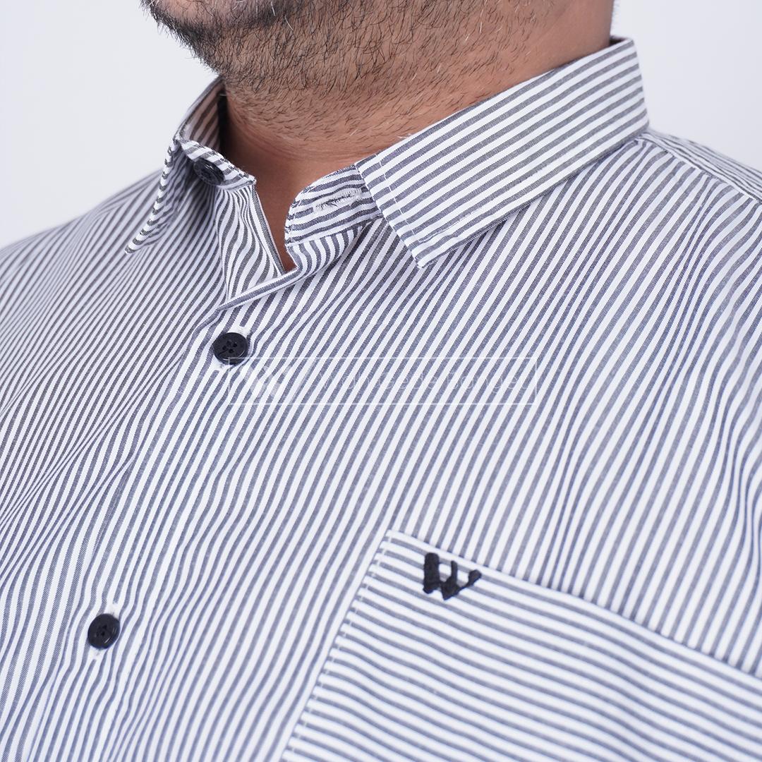 ginee_20251001144339799_8124818951-1.jpeg WGB Kemeja Salur Pria Big Size Ukuran Jumbo XXL XXXL - Image 4