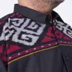 WGB Kemeja Tenun Kombinasi Pria Big Size Special Collection XL XXL - Image 3