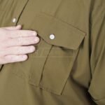 Kemeja Casual Safari Bush Khaki Bigsize Jumbo Pria Ukuran XL XXL - Image 4