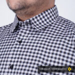 WGB Kemeja Kotak Lengan Panjang Pria Big Size Ukuran Jumbo XXL XXXL - Image 2