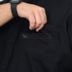 Kemeja Stand Up Collar Pendek Pria Big Size XL  XXL XXXL GDE  WGB - Image 3