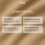 WGB Celana Panjang Basic Chino Pants Pria Bigsize Ukuran Jumbo XXXL - Image 2