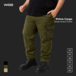 WGB Celana Cargo Panjang Pria Big Size Jumbo XXL - Stretch Melar Tebal - Prime Series