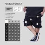 WGB Celana Pendek Lou Knit Pria Bigsize Ukuran Jumbo XXL XXXL - Image 6