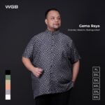 WGB Kemeja Koko Pendek Gema Raya - Pria Big Size Jumbo XXL - Special Prime Ramadhan