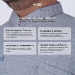 WGB Kemeja Koko Panjang Raya Harmoni - Pria Big Size Jumbo XXL - Special Ramadhan - Image 2