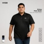 WGB Kaos Polo Prime Stretch Pria Big Size Jumbo XXL Anti Kusut - Prime Series