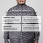 WGB Kemeja Koko Panjang Pesona Raya - Pria Big Size Jumbo XXL - Special Prime Ramadhan - Image 2