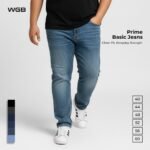 WGB Celana Jeans Panjang Basic Pria Big Size Jumbo Bahan Stretch XXL - Prime Series