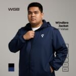 Jaket Windbro Pria Big Size Jumbo Ukuran Besar XXL - Best Value