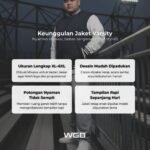 WGB Jaket Bomber Varsity Pria Bigsize Ukuran Besar Jumbo XXL - Prime Series - Image 2