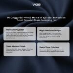 WGB Jaket Bomber Pria Big Size Special Collection Jumbo XXL - Prime Series - Image 2