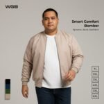 WGB Jaket Bomber Basic Pria Big Size Ukuran Besar XXL - Smart Comfort