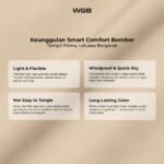WGB Jaket Bomber Basic Pria Big Size Ukuran Besar XXL - Smart Comfort - Image 2