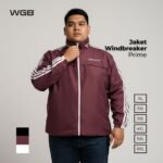 WGB Jaket Windbreaker Pria Big Size Ukuran Besar Jumbo XXL - Prime Series