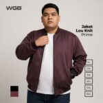 WGB Jaket Lou Knit Pria Bigsize Ukuran Besar Jumbo XXL - Prime Series