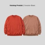 WGB Sweater Basic Crewneck Pria Big Size Ukuran Besar Jumbo XXL - Prime Series - Image 3