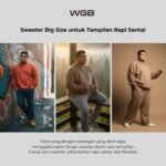 WGB Sweater Basic Crewneck Pria Big Size Ukuran Besar Jumbo XXL - Prime Series - Image 5
