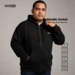 WGB Hoodie Zipper Pria BigSize Ukuran Besar Jumbo XXL XXXL - Smart Comfort
