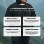 WGB Hoodie Zipper Pria BigSize Ukuran Besar Jumbo XXL XXXL - Smart Comfort - Image 2