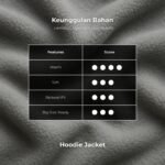 WGB Hoodie Zipper Pria BigSize Ukuran Besar Jumbo XXL XXXL - Smart Comfort - Image 4