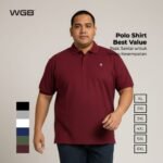 WGB Kaos Polo Pria Big Size Jumbo Anti Kusut XXL - Best Value Series